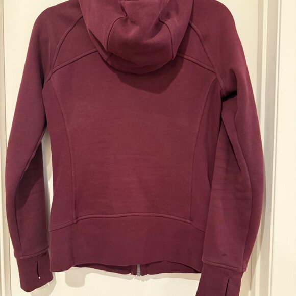 Lululemon Maroon Zip Hoodie & Pants - Picture 6 of 10